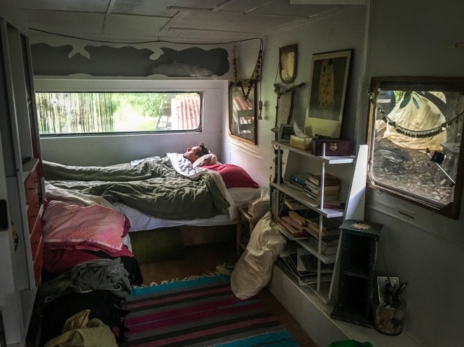 caravan inside